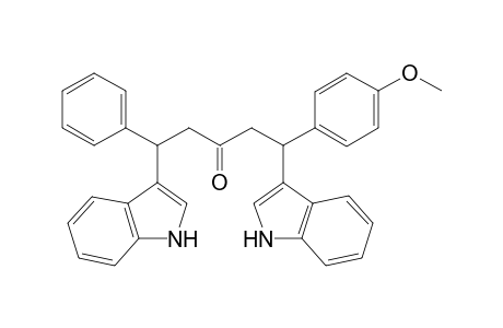 1,5-Di(1H-indol-3-yl)-1-(4-methoxyphenyl)-5-phenylpentan-3-one
