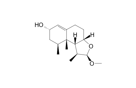 ARMATIN-D;12-BETA-METHOXYLEMNAL-1-(10)-EN-2-ALPHA-OL