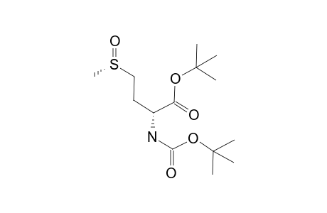 (2R,5S)-tert-butyl 2-[(tert-butoxycarbonyl)amino]-4-(methylsulfinyl)butanoate