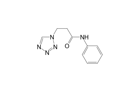 N-phenyl-3-(1H-tetraazol-1-yl)propanamide