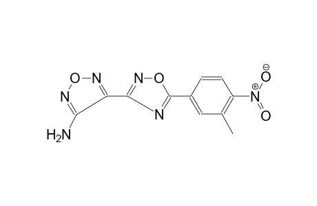 1,2,5-oxadiazol-3-amine, 4-[5-(3-methyl-4-nitrophenyl)-1,2,4-oxadiazol-3-yl]-