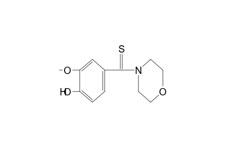 4-(thiovanilloyl)morpholine