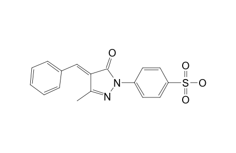 1-(4-Sulphophenyl)-3-methyl-4-benzylidenepyrazol-5-one