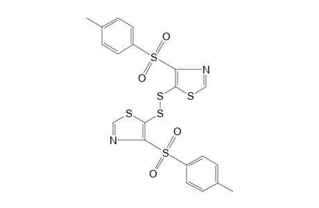 5,5'-dithiobis[4-(p-tolylsulfonyl)thiazole]