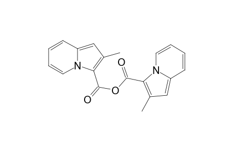 2-methyl-3-indolizinecarboxylic acid, anhydride