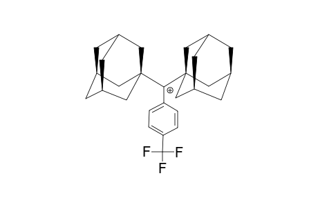 1,1'-DIADAMANTYL-p-TRIFLUOROMETHYL-BENZENE CARBOCATION