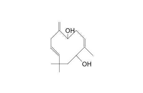 3b,7a-Dihydroxy-1,1,4-trimethyl-8-methylidene-cycloundeca-4,10-diene