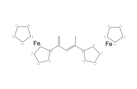 Ferrocene, 1,1''-(1-methyl-3-methylene-1-propene-1,3-diyl)bis-