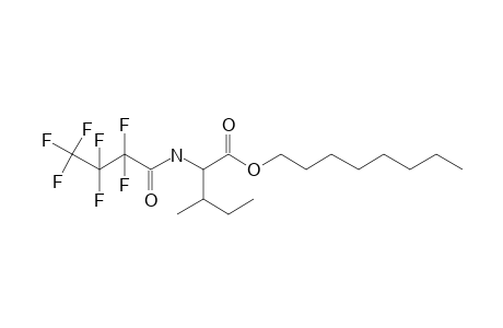 L-Isoleucine, N-heptafluorobutyryl-, octyl ester