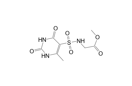 (6-Methyl-2,4-dioxo-1,2,3,4-tetrahydro-pyrimidine-5-sulfonylamino)-acetic acid methyl ester