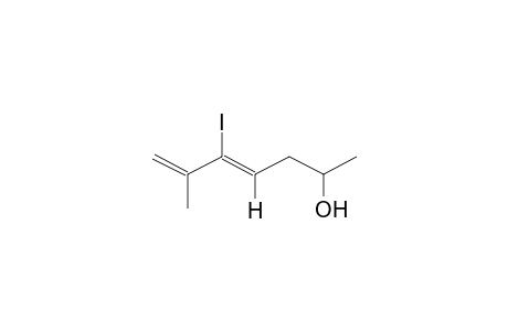 (4Z)-5-iodanyl-6-methyl-hepta-4,6-dien-2-ol