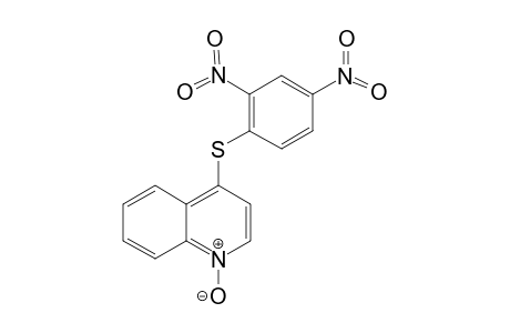 4-[(2,4-Dinitrophenyl)sulfanyl]quinoline 1-oxide