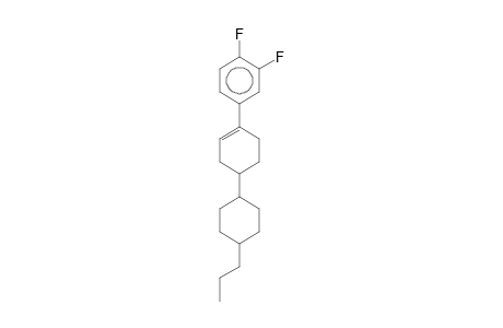 BENZENE, 1,2-DIFLUORO-4-[4-(4-PROPYLCYCLOHEXYL)-1-CYCLOHEXEN-1-YL]-