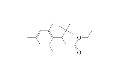 Benzenepropanoic acid, .beta.-(1,1-dimethylethyl)-2,4,6-trimethyl-, ethyl ester