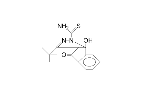 1-Thiocarbamoyl-3-tert.-butyl-3a,8b-dihydro-8b-hydroxy-indeno-[1,2-C]-pyrazol-4-one