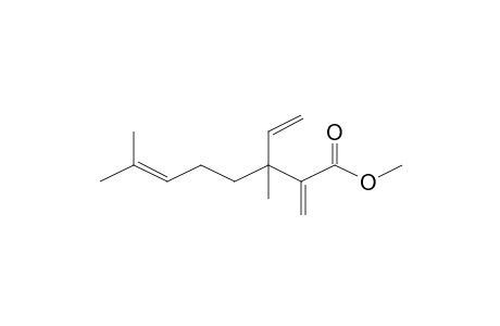 Methyl 3,7-dimethyl-2-methylene-3-vinyl-6-octenoate