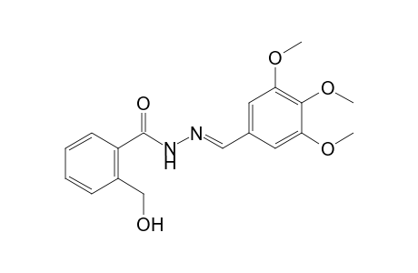 a-hydroxy-o-toluic acid, (3,4,5-trimethoxybenzylidene)hydrazide