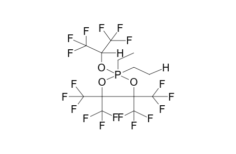 2,2-DIETHYL-2-(ALPHA-HYDROHEXAFLUOROISOPROPOXY)-4,4,5,5-TETRAKIS(TRIFLUOROMETHYL)-1,3,2-DIOXAPHOSPHOLANE