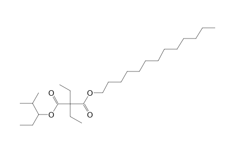 Diethylmalonic acid, 2-methylpent-3-yl tridecyl ester