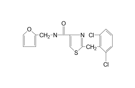 2-(2,6-dichlorobenzyl)-N-furfuryl-4-thiazolecarboxamide