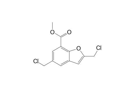 Methyl 2,5-Bis(chloromethyl)benzofuran-7-carboxylate