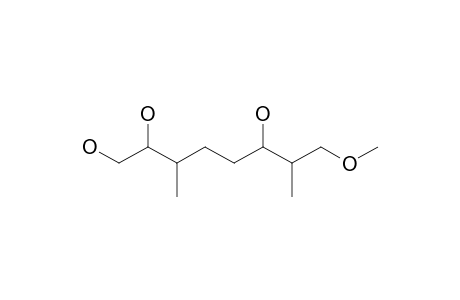 (2sr,3sr,6rs,7sr)-8-Methoxy-3,7-dimethyloctane-1,2,6-triol