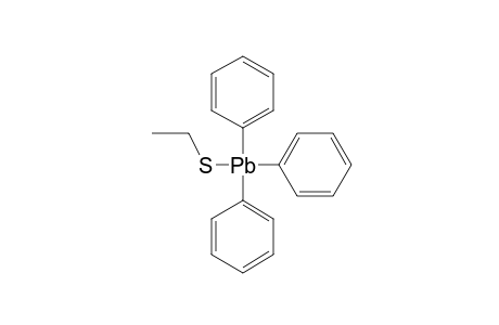 (ethylthio)triphenylplumbane