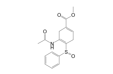 METHYL-5-ACETAMIDO-4-PHENYLSULFINYLCYCLOHEXA-1,4-DICARBOXYLATE