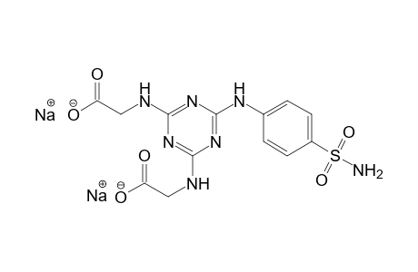 N,N'-[6-(p-sulfamoylanilino)-s-triazin-2,4-diyl]diglycine, disodium salt