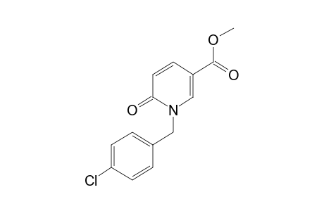 1-(p-CHLOROBENZYL)-1,6-DIHYDRO-6-OXONICOTINIC ACID, METHYL ESTER