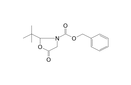 2-t-Butyl-5-oxo-oxazolidine-3-carboxylic acid, benzyl ester