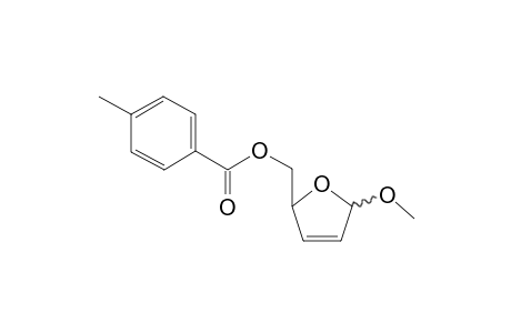 Methyl 2,3-dideoxy-5-O-(4-methylbenzoyl)-D,erythro-pent-2-enofuranoside