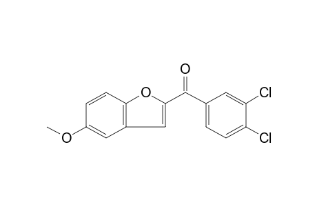 3,4-dichlorophenyl 5-methoxy-2-benzofuranyl ketone