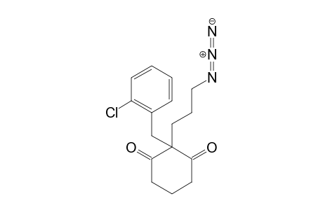 2-(3-azidopropyl)-2-(2-chlorobenzyl)cyclohexane-1,3-dione