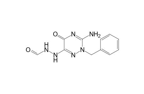 3-AMINO-2-BENZYL-6-(2-FORMYLHYDRAZINO)-1,2,4-TRIAZIN-5(2H)-ONE