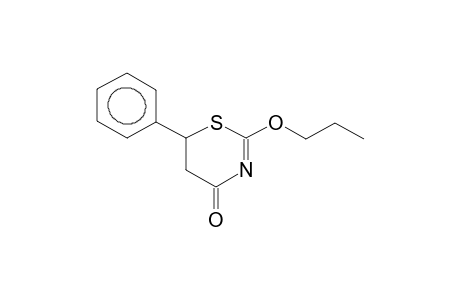 2-PROPOXY-6-PHENYL-5,6-DIHYDRO-4H-1,3-THIAZIN-4-ONE