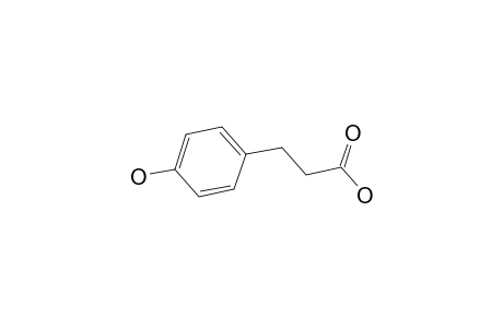 3-(4-Hydroxyphenyl)propanoic acid