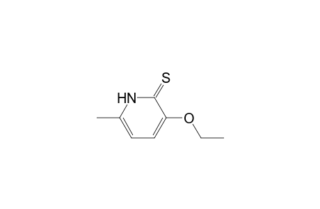 2(1H)-Pyridinethione, 3-ethoxy-6-methyl-