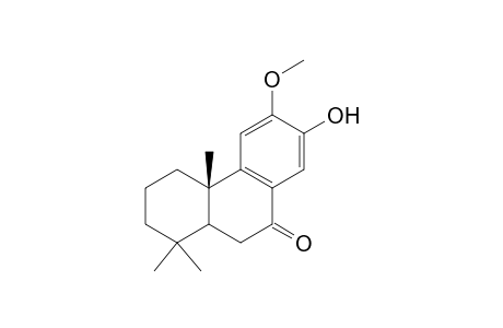 13-hydroxy-12-methoxypodocarpa-8,11,13-trien-7-one