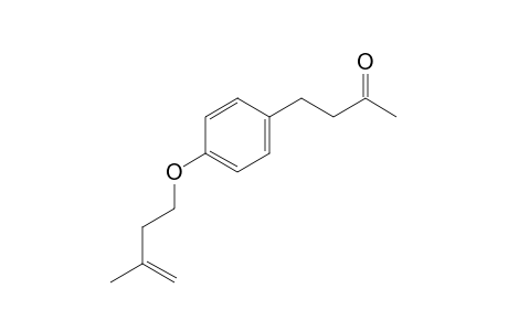 4-(4-((3-methylbut-3-en-1-yl)oxy)phenyl)butan-2-one