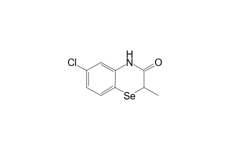 6-Chloro-2-methyl-2H-1,4-benzoselenazin-3(4H)-one