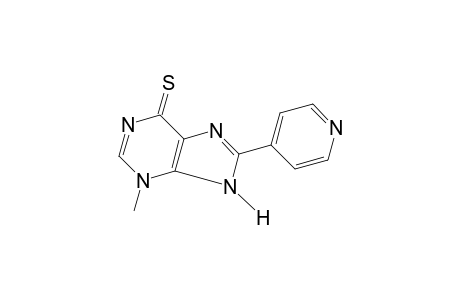 3-methyl-8-(4-pyridyl)-9H-purine-6(3H)-thione