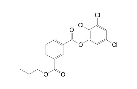 Isophthalic acid, propyl 2,3,5-trichlorophenyl ester