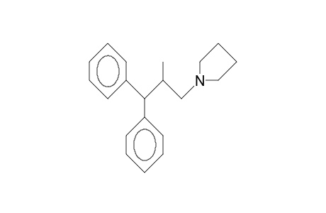 1-(3,3-Diphenyl-2-methyl-propyl)-pyrrolidine