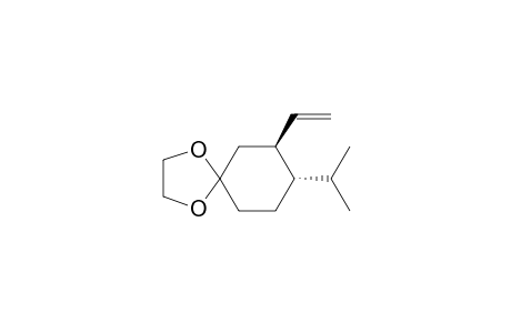 2-ETHENYL-4,4-(ETHENYLENEDIOXY)-1-ISOPROPYL-CYCLOHEXANE