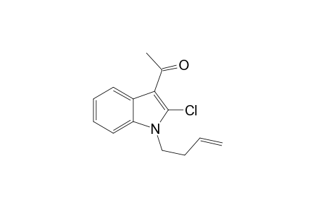 1-(1-(but-3-enyl)-2-chloro-1H-indol-3-yl)ethanone