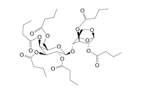 1,6-Anhydro-2,3-di-O-butyryl-4-O-(2,3,4,6-tetra-O-butyryl-b-d-galactopyranosyl)-b-d-glucopyranose