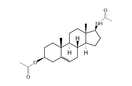 5-Androsten-17β-acetamido-3β-ol acetate