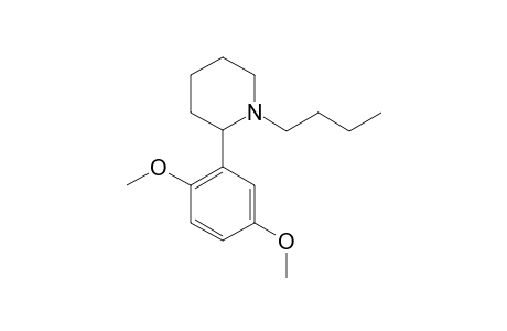 1-butyl-2-(2,5-dimethoxyphenyl)piperidine