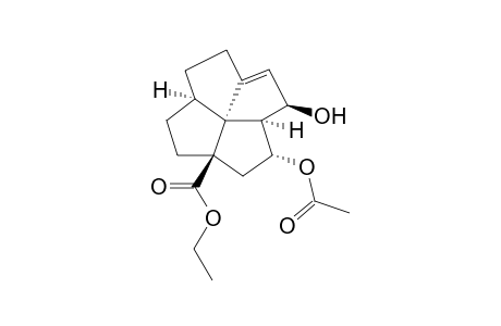 Ethyl (1R,2aR,4aR,8R,8aS,8bR)-1-(Acetyloxy)-1,2,2a,3,4,4a,5,6,8,8a-decahydro-8-hydroxypentaleno[1,6-cd]pentalene-2a-carboxylate